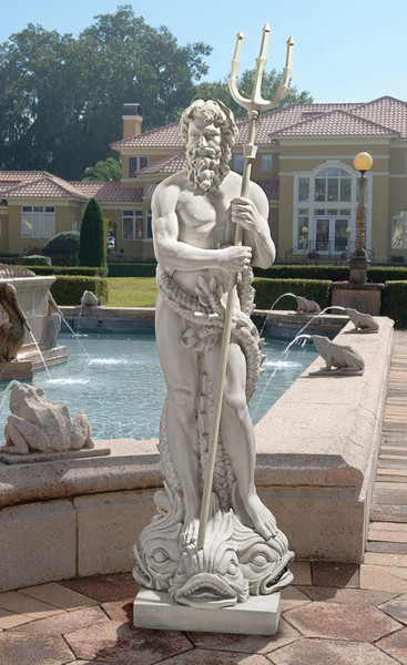 Poseidon God Of The Sea Grand-scale Statue